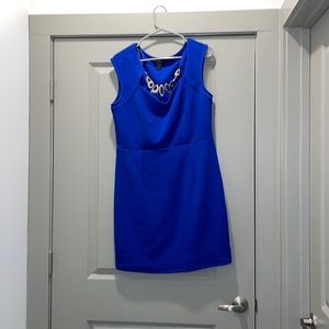 Royal blue dress